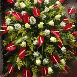 Pedestal Anturios y Estrellas