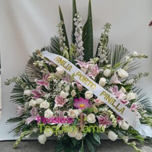 Diseño Pie Gladiolo y Rosa